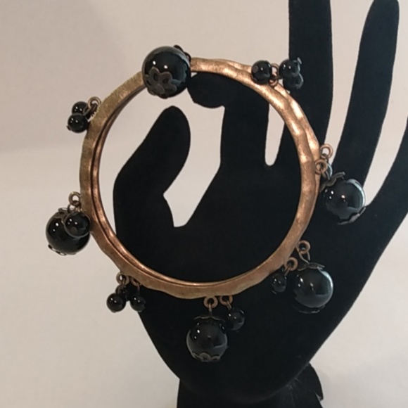 Double Brass Bangles - Picture 3 of 6